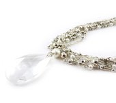 Les Trésors De Lily [E4360] - Collier 'Blanche' plata