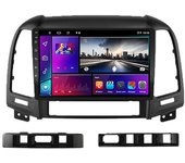 Icreative Android Car Radio reproductor de vídeo Multimidia navegación GPS para Hyundai Santa Fe 2006-2012 2din unidad principal Carplay