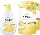 Recambio de jabón corporal Dove Grapefruit Lemongrass Body Soap 470 g 330 g x 2 piezas y (Gel de baño) + +