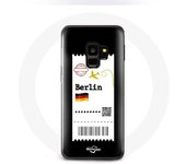 Coque pour Samsung Galaxy S9 Billet d'avion berlin