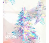 Adorno colgante iridiscente para fiesta, árbol de Navidad, estrella Hexagonal, copo de nieve, bola de nieve decorativa