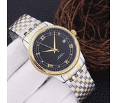 Reloj automático suizo ultrafino Defei para hombre con números romanos