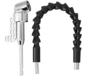 Destornillador de punta de 105 grados, eje flexible universal de gran tamaño, accesorio para herramientas eléctricas