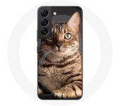 Coque pour Samsung Galaxy S21 FE Bengal Race de Chats