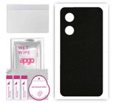 apgo Protective Skin Sticker for the back compatible with Honor Play 40C, Wrap Film, Foil, Vinyl - Pattern Matrix