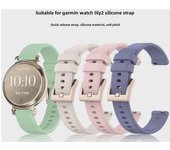 Correa de silicona universal de 14 mm para reloj Garmin Lily2 14mm silicone strap púrpura