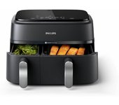Freidora de Aire Philips Na351.00 Negra Negro/Plata 9 L