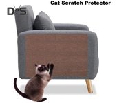 Protector de muebles para rascar gatos, almohadilla adhesiva para rascar gatos, Protector de sofá, rascador para gatos de interior, Protector de sofá para gatos de interior marrón