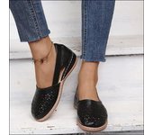 Sandalias de mujer 2024, zapatos de verano hechos a mano para mujer, sandalias de cuero transpirables, zapatos planos para mujer, estilo retro, zapatillas de soporte personalizadas 35