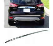 FORD ESCAPE - Embellecedor cromado del maletero - Detalles del portón trasero - Detalle trasero del vehículo premium - Ajuste para mejorar el brillo Ajuste del portón trasero