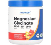 Nutricost, Magnesium Glycine, Fruit Punch, 8.8 oz (250 g)