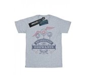 Harry Potter Girls Quidditch At Hogwarts Cotton T-Shirt 7-8 Years blanco