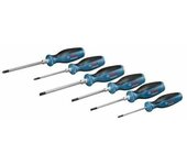 Juego de destornilladores Bosch Professional 1600A016BF de 6 piezas (Longitud: 75/100/125 mm, en caja de cartón)