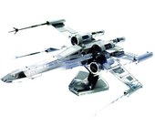 Tenyo Metallic Nano Puzzle Star Wars Starfighter Acero inoxidable sin adhesivo láser de calor modelo 3D X-Wing W-MN-012 material, requerido, 0,2 m,