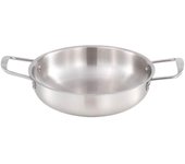 Olla para cocinar ramen coreana con asa, de acero inoxidable, de calentamiento rápido, cómoda olla para fideos para sopa 20cm/7.9in (Original Color)