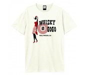 Amplified Unisex Adult Smokin´ Whisky A Go Go T-Shirt S blanco