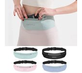 Riñonera deportiva, riñonera ajustable para hombre y mujer, bolsa para correr, cinturón, soporte para teléfono portátil, riñonera para gimnasio One Size azul