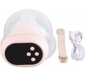 Extractor de leche portátil manos libres silencioso automático inteligente invisible versión en inglés eléctrico albaricoque