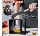 Exprimidor manual de cítricos de acero inoxidable 304, exprimidor de limones, naranjas y pomelos para cocina, bar y restaurante.