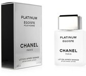 Loción para después del afeitado Chanel Platinum Egoiste, 100 ml