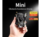 Mini dron V30 4K profesional HD, fotografía aérea con cámara dual, sin escobillas, cuadricóptero, regalo para niños, juguete de avión, 2025 Dual cameras 1 battery negro