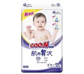 Pañales de lujo Goo.N Plus Skin para piel sensible M 6-11 kg 52 unidades