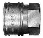 Acoplador TSP de presión media Nitto Kohki con rosca macho de acero inoxidable (Para montaje) R3/8 3TSF-X100-SUS