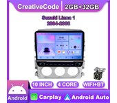 10 pulgadas para Suzuki Liana 1 2004 - 2008 con perilla de botón Radio de coche Multimedia Carplay 2Din Stereo Audio Android Video 2+32GB