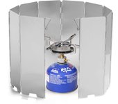 Estufa de gas de 8/10/12/16 placas, protección contra el viento, para exteriores, camping, picnic, cocina, quemador, pantalla a prueba de viento, aleación de aluminio