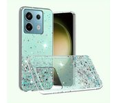 Funda blanda de cristal brillante para Xiaomi Redmi 13C Redmi Note 13 5G Note 13 Pro Plus Note 12 12S Note12 Pro Plus Poco X5 X6 F5 Pro 5G 4G Funda a prueba de golpes Redmi 10 púrpura