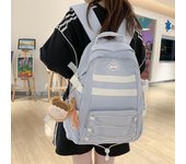 Mochila Mochila De Estudiante De Gran Capacidad Para Mujer Mochila De Viaje De Estudiante De Secundaria negro