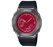 Casio G-Shock World Time Analog Digital Metal Covered GM-2100B-4A GM2100B-4 200M Reloj Hombre rojo