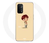 Coque pour Oppo A54 5G BTS TinyTAN Animation Suga
