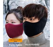 Máscara de ciclismo de invierno de cobertura completa, resistente al viento y cálida, con protección para los oídos para hombres y mujeres half pack polar fleece mask gris