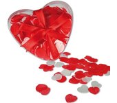pétalos de jabón en forma de corazón