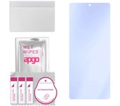 apgo Ultra-Clear 9H Hybrid protective glass compatible with Sony Xperia L4, flexible nano glass, great replacement for tempered glass, scratch-resista