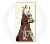 Coque pour Huawei Mate 8 Doberman Race de chiens