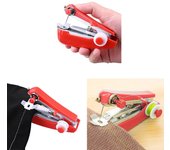 Máquina de coser manual para tejer, de operación sencilla, práctica, para hacer tú mismo, para prendas hechas a mano color rosa