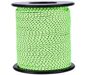 Cuerda tensora reflectante para tienda de campaña al aire libre de 50 m, cuerda tensora para paracord