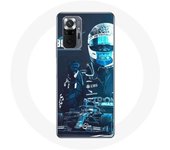 Coque pour Xiaomi Redmi Note 10 Pro Formule 1 Valtteri Bottas Pilote de F1 Noir
