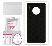 apgo Protective Skin Sticker for the back compatible with Huawei Mate 30 Pro, Wrap Film, Foil, Vinyl - Pattern Matrix