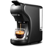 Cafetera espresso HiBREW H1A de 1450 W, extracción de 19 bares, cafetera de cápsulas múltiples 4 en 1 para café frío y caliente blanco