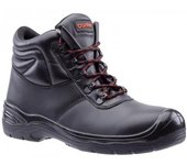 Centek FS336 S3 Botas de seguridad de cuero con cordones para hombre 11 UK negro