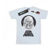 Star Wars Mens Chewbacca Sketch T-Shirt L blanco