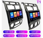 Radio de coche Android para KIA Sportage 2 2008-2010 Reproductor multimedia Unidad principal Estéreo Navegación GPS BT WIFI 1+16 GB 1+16GB,A