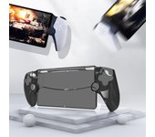 Funda protectora transparente a prueba de golpes para consola de juegos de PC, funda protectora anticaídas para PS5 Portal para Playstation Portal azul