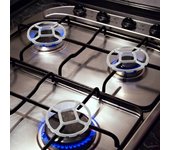 Soporte Auxiliar Olla Pequeña Wok Vaporera Rejilla Soporte Quemador de Gas Utensilios Parrilla de Estufa Anillo Eléctrico Aleación Estufas para cocinas plata