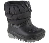 para Niño Botas Sintéticas Crocs 19/20 negro