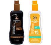 Acelerador en aerosol + gel en aerosol FPS 15 de Australian Gold