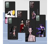 Funda de teléfono Anime Nana Osaki para Samsung Galaxy Note 20 Ultra 10 Lite 9 8 S22 Plus M31 M30s M11 M12 M21 TPU suave negra Samsung Note 8